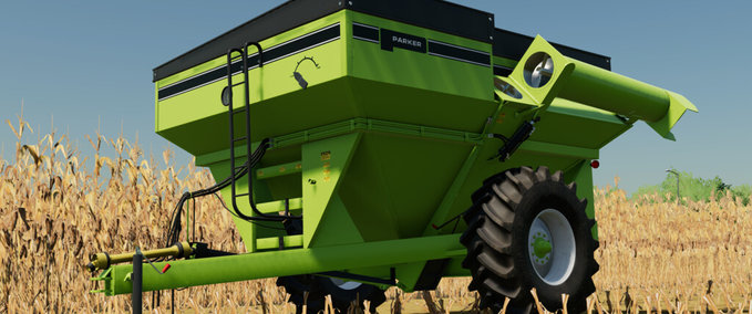 Überladewagen Parker 6500 Grain Cart Landwirtschafts Simulator mod