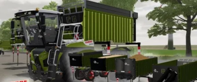 Claas Multi SaddelTrac 4200 Shuttle Pack Landwirtschafts Simulator mod