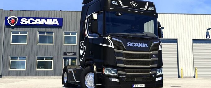 Trucks SCANIA NEXTGEN DC16 V8 SOUND MOD - 1.46/1.47 Eurotruck Simulator mod