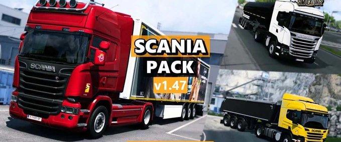 Trucks Scania P|G|R & Streamline Series Pack - 1.47  Eurotruck Simulator mod