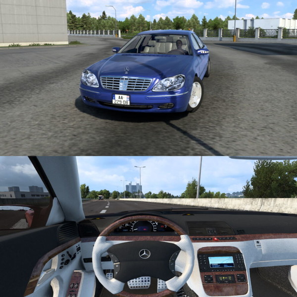 [ATS] MERCEDES-BENZ S500 W220 - 1.47 thumbnail 7