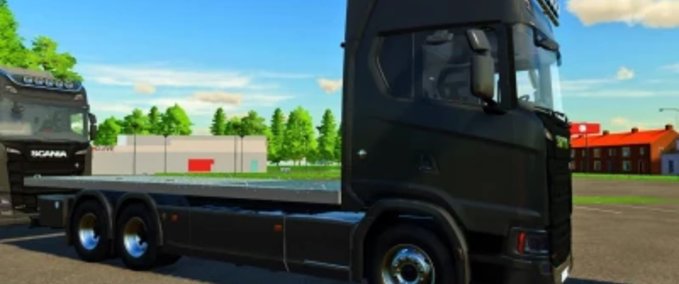 Sonstige Anhänger Scania S Pritschenwagen Landwirtschafts Simulator mod