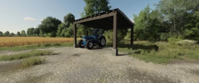 Platzierbare Objekte Holzschuppen Landwirtschafts Simulator mod