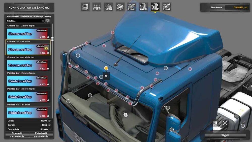 Roofbar for Renault Premium v1.31 by Obelihnio (1.30.x)