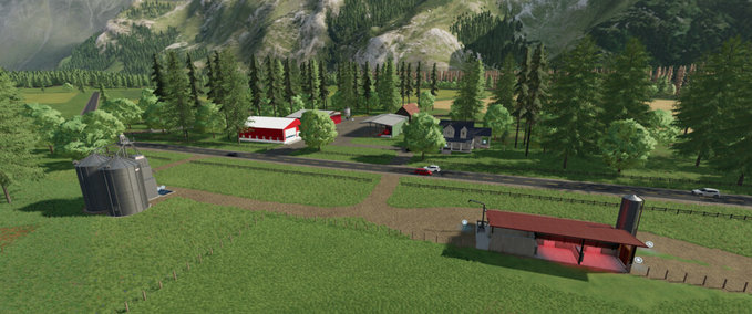 Maps Schwarzer Berg Montana Landwirtschafts Simulator mod