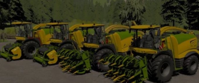 Krone Krone Big X 680-1180 Landwirtschafts Simulator mod