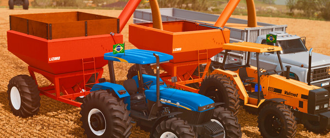 Überladewagen LIZARD 60 Landwirtschafts Simulator mod