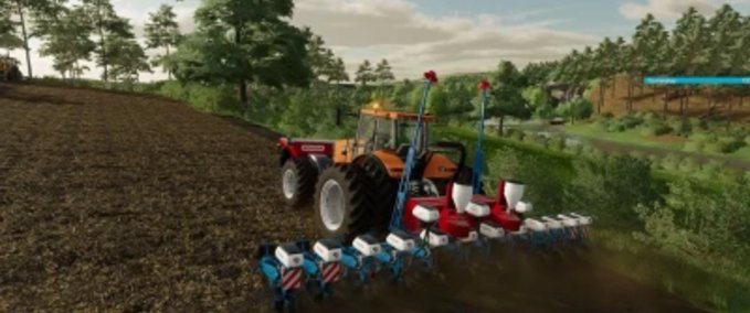 Saattechnik Monosem 12 Reihen Landwirtschafts Simulator mod
