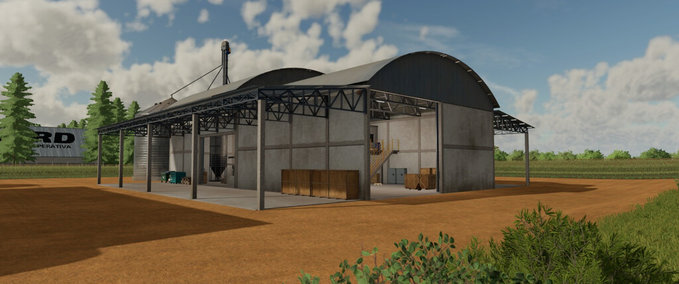 Platzierbare Objekte BR-Lagerhaus Für Den Verkauf Von Getreide Landwirtschafts Simulator mod