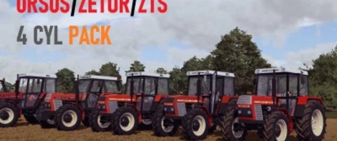 Ursus FS22 URSUS/ZETOR/ZTS 4 ZYL PACK Landwirtschafts Simulator mod