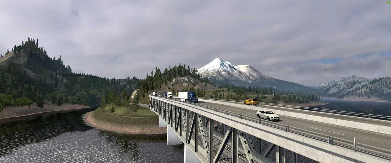 Mt. Shasta & Black Butte Small Rework thumbnail 3