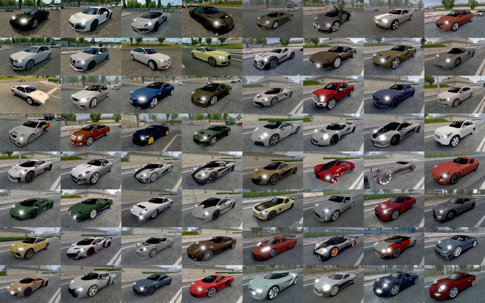 Asphalt 8 Traffic Pack Final- Sports Cars [1.27.x] thumbnail 2