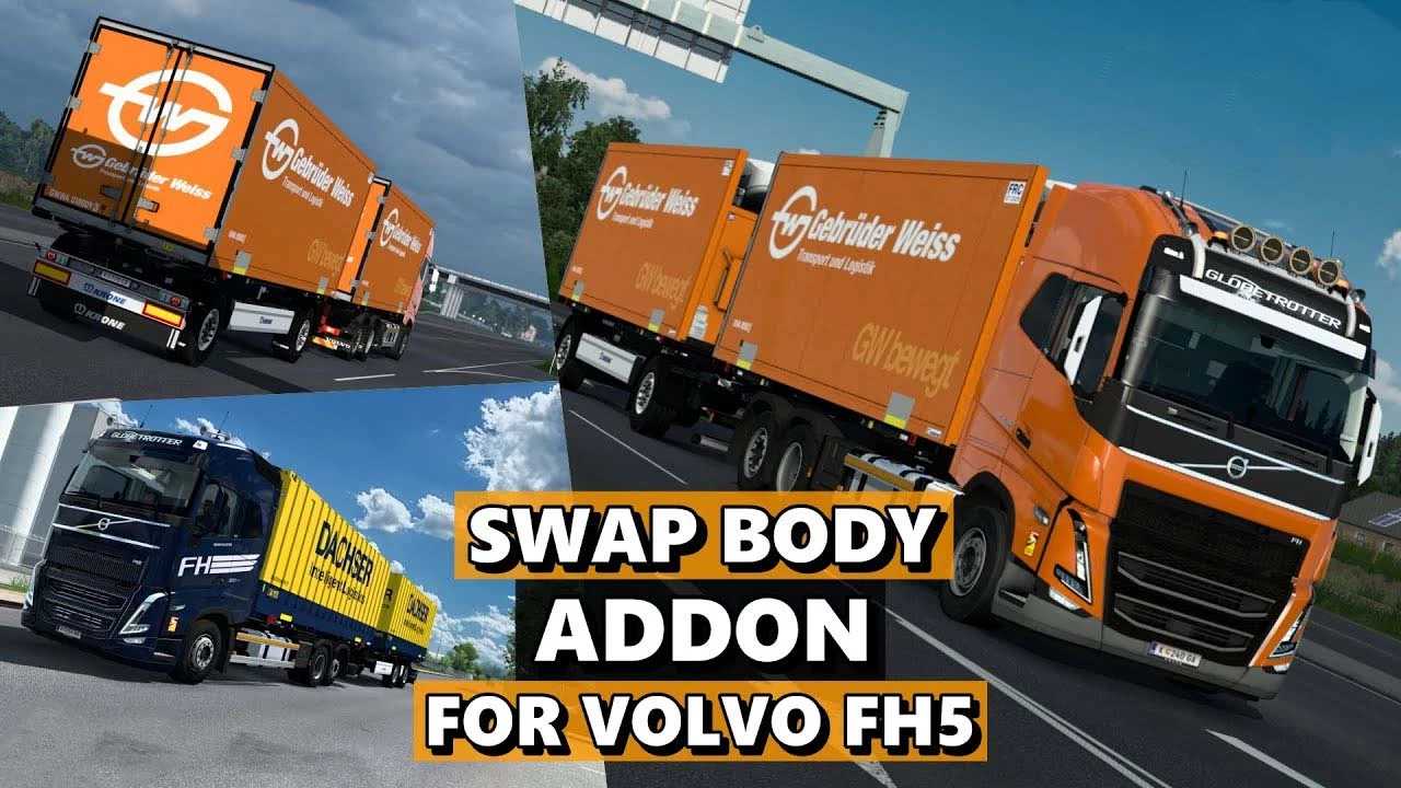 Volvo FH5 By Xanax Swap Body Addon - 1.46 - Thumbnail 1