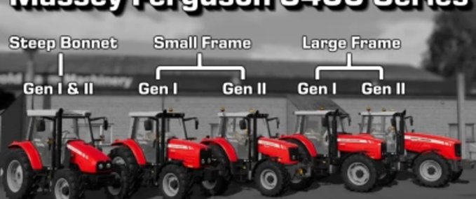 Massey Ferguson Baureihe Massey Ferguson 5400 Landwirtschafts Simulator mod