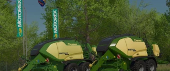 Balers Krone BiG Pack 1290 HDPVC Farming Simulator mod