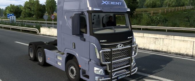 Trucks Hyundai Xcient [1.47] Eurotruck Simulator mod