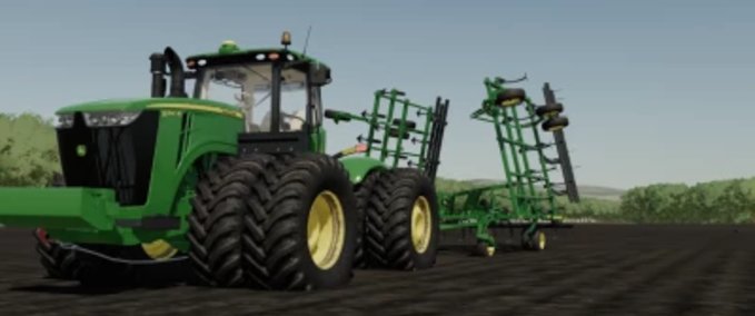 Cultivators & Harrows John Deere 3 section cultivator Farming Simulator mod