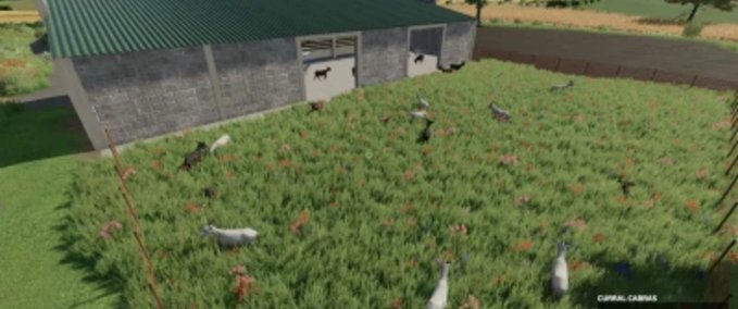 Platzierbare Objekte Curral Cabras Landwirtschafts Simulator mod