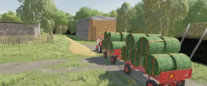 Ballentransport RSD4-Ballen Landwirtschafts Simulator mod