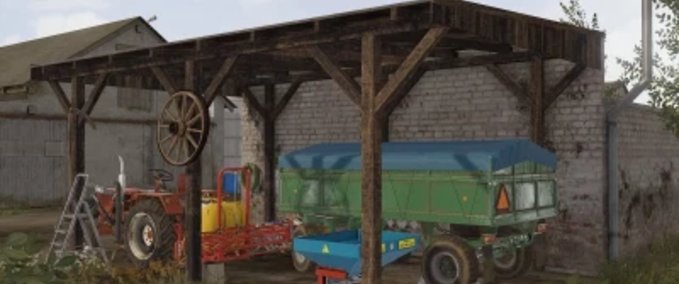 Platzierbare Objekte OLD Kleine Garage Landwirtschafts Simulator mod
