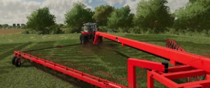 Schwader & Wender Nashorn-Rechen Landwirtschafts Simulator mod