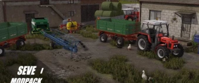 Mod Packs MEGA SAVE & MODPACK Połowa Landwirtschafts Simulator mod