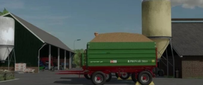 Sonstige Anhänger FS22 Pronar T653 Landwirtschafts Simulator mod