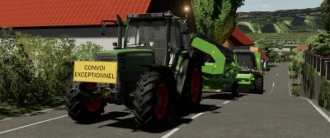 Sonstige Anbaugeräte Traktor-Frontscheibe Landwirtschafts Simulator mod