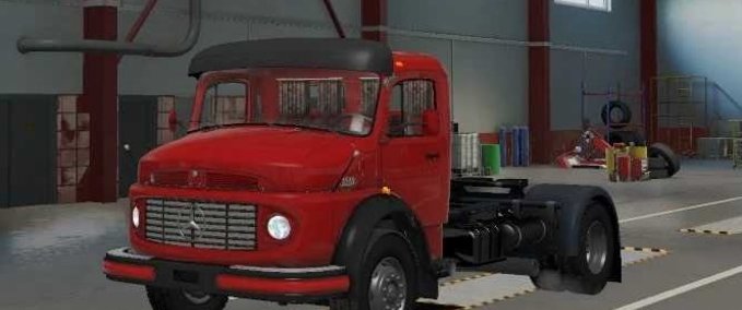 Trucks Mercedes-Benz 1313 | 1518 | 1519 - 1.47 Eurotruck Simulator mod