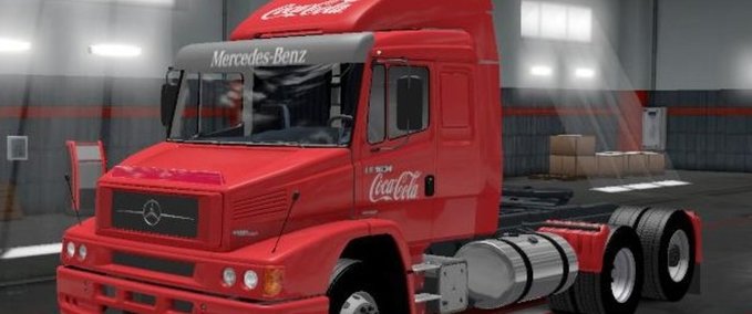 Trucks Mercedes-Benz 1313 | 1518 | 1519 - 1.47 Eurotruck Simulator mod