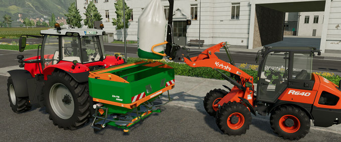 Frontlader Interaktive Big Bags Landwirtschafts Simulator mod