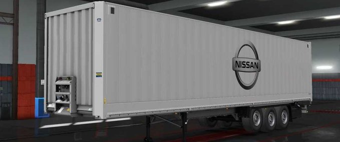 Trailer Nissan Motor Corporation Trailer Skins  Eurotruck Simulator mod