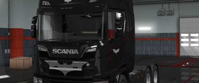 Trucks Batman Truck & Trailer Skins Eurotruck Simulator mod