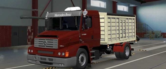 Trucks MERCEDES-BENZ LS1634 BY EMIGAMER - 1.47 Eurotruck Simulator mod