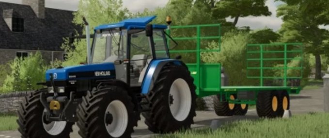 Auflieger Aw 26ft Anhänger Landwirtschafts Simulator mod