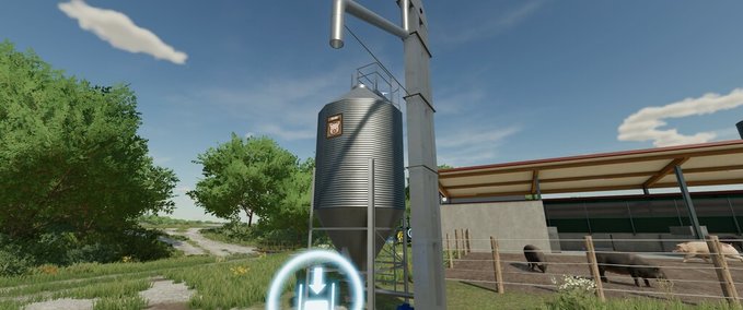 Gebäude Schweinefutter-Einkaufsstation Landwirtschafts Simulator mod