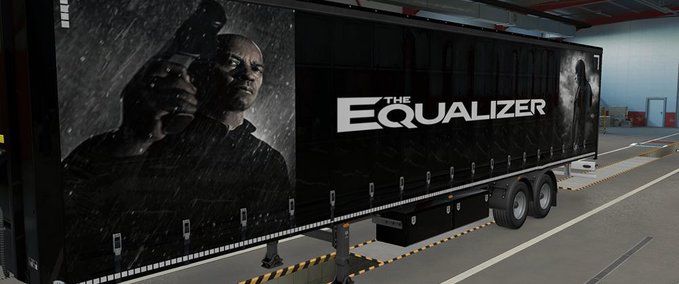 Trailer The Equalizer Trailer Skins Eurotruck Simulator mod