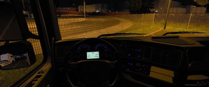 Trucks Volvo FH16 Red/Green/Blue Dashboards Eurotruck Simulator mod