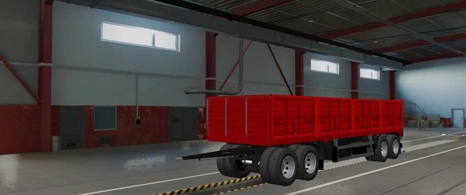 Trailer HERMANN 4 EJES TITO-MOD - 1.47  Eurotruck Simulator mod