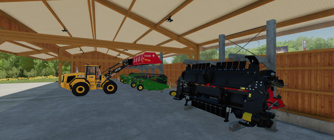 Gebäude Hölzernes Schuppenpaket Landwirtschafts Simulator mod