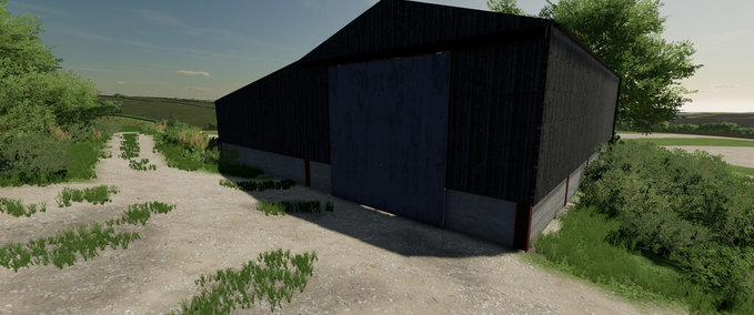 Gebäude Britischer Lagerschuppen Landwirtschafts Simulator mod
