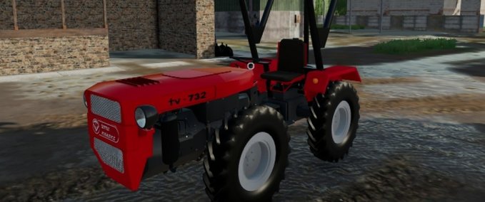Traktoren Tomo Vinković 732 Landwirtschafts Simulator mod