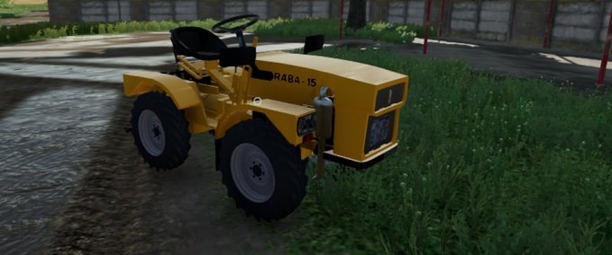 Traktoren Raba 15 Gartentraktor 1.1 Landwirtschafts Simulator mod
