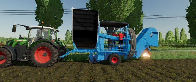 Selbstfahrer Fortschritt E689 Kartoffelerntemaschine Landwirtschafts Simulator mod