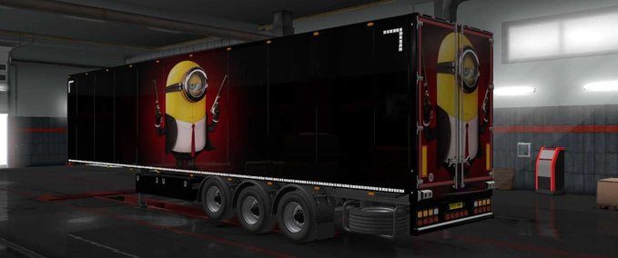 Trailer Minions Trailers Skin  Eurotruck Simulator mod