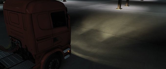Trucks Scania R2009 | R&S 2016 Yellow Lights  Eurotruck Simulator mod