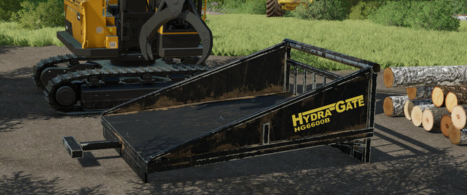 Gebäude Hydra-Gate Entastungsschranke Landwirtschafts Simulator mod