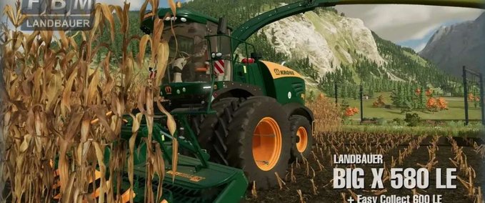 Krone Big X 580 LE Landwirtschafts Simulator mod