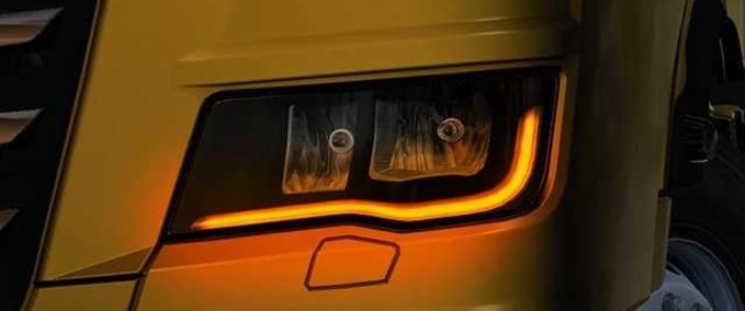 Trucks MAN TGX 2020 Animated Blinkers Orange DRL  Eurotruck Simulator mod
