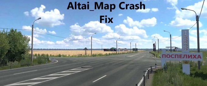 Mods Altay Map Crash Fix - 1.47 Eurotruck Simulator mod